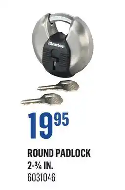 Canac Round Padlock - 2-3/4 in offer