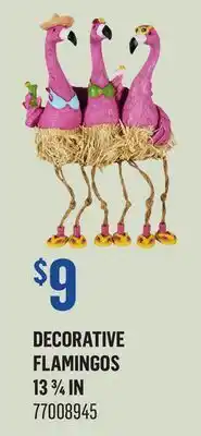 Canac Decorative Flamingos offer