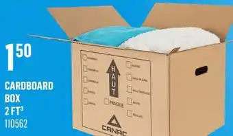Canac Cardboard Box offer