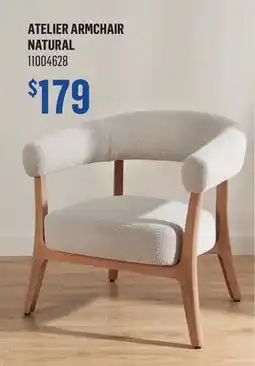 Canac Atelier Armchair Natural offer