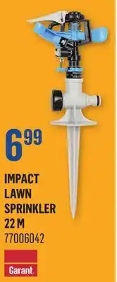 Canac Impact Lawn Sprinkler 22m offer