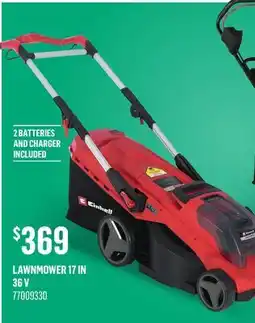 Canac LAWNMOWER 17 IN 36 V offer