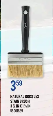 Canac NATURAL BRISTLES STAIN BRUSH 3 7⁄8 IN X 1 1⁄8 IN offer