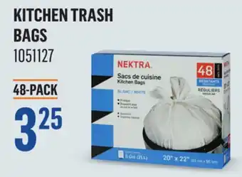 Canac Kitchen Trash Bags offer