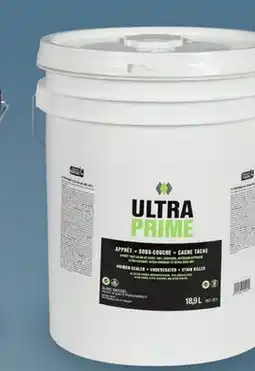Canac Ultra Prime 100% Acrylic Latex Primer-Sealer and Undercoat Interior and Exterior offer