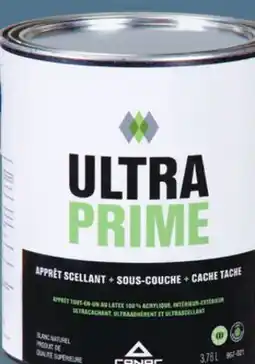 Canac UltraPrime 100% Acrylic Latex Primer-Sealer and Undercoat Interior and Exterior offer
