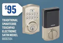 Canac Traditional Smartcode Touchpad Electronic Deadbolt Lock offer