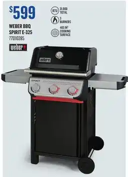 Canac Weber BBQ Spirit E-325 offer