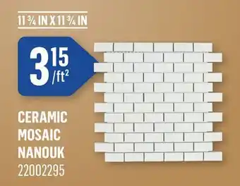 Canac Ceramic Mosaic offer