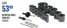 Canac Bi-Metal Hole Saw Set offer