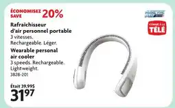 Home Hardware Wearable personal air cooler offer