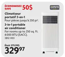 Home Hardware 3-in-1 portable air conditioner offer
