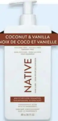 Walmart Native Shampoo offer
