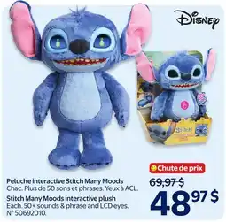 Walmart Stitch Many Moods interactive plush offer