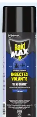 Walmart Assorted Raid Max aerosol spray offer