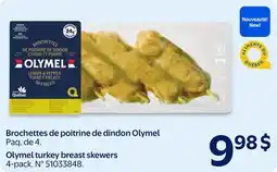 Walmart Olymel turkey breast skewers offer