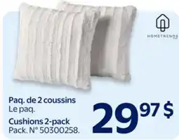 Walmart Cushions 2-pack offer