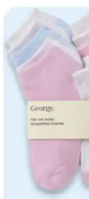 Walmart George Kids Value Pack Socks offer