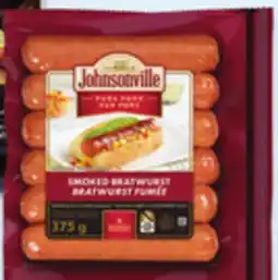 Walmart Johnsonville smoked sausages offer