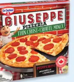 Walmart Dr. Oetker Giuseppe Pizzeria thin frozen pizza offer