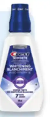 Walmart Crest 3D White deep stain remover 67mL or whitening rinse 946 mL offer