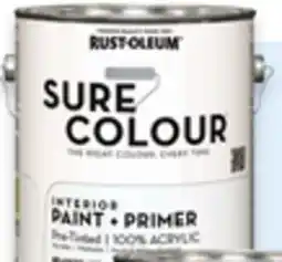 Walmart Sure Colour interior paint + primer offer