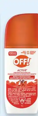Walmart Active insect repellent aerosol e 170 g or pump spray 85 mL offer