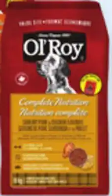 Walmart Ol' Roy dry dog Food offer