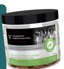 Mondou v Skin and coat supplements for dogs offer