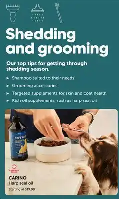 Mondou CARINO Harp seal oil offer