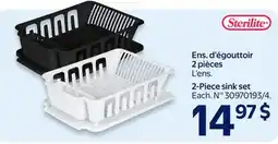 Walmart 2-Piece sink set offer