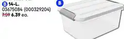 RONA KIS Omni and CURVER storage totes, 14-L offer