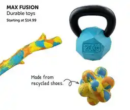 Mondou MAX FUSION Durable toys offer