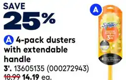RONA Swiffer 4-pack dusters with extendable handle offer