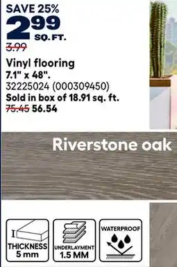 RONA Duraclic Vinyl flooring 7.1 x 48 offer