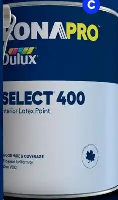 RONA Select 400 interior pain offer