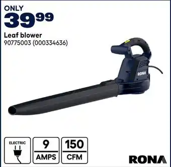 RONA RONA Leaf blower offer