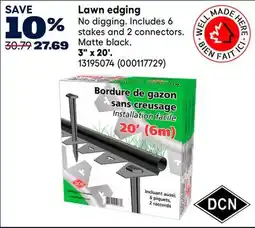 RONA DCN Lawn edging offer