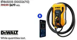 RONA DeWALT chargers for electric vehicle offer