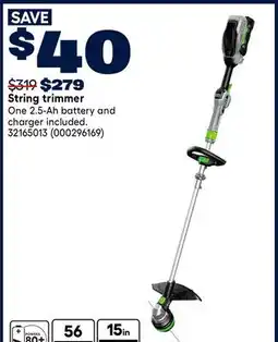 RONA EGO One 2.5-Ah battery and charger included offer