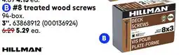 RONA Precision #8 treated wood screws offer