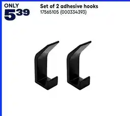 RONA Set of 2 adhesive hooks offer