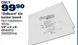RONA GoBoard tile backer board offer