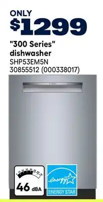 RONA Bosch 300 Series dishwasher offer