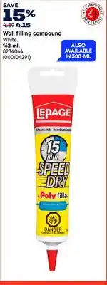 RONA LePage Wall filling compound 162-ml offer