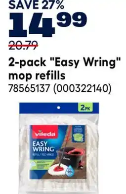 RONA 2-pack Easy Wring mop refills offer