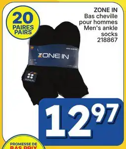 Rossy ZONE IN Men's Ankle Socks offer