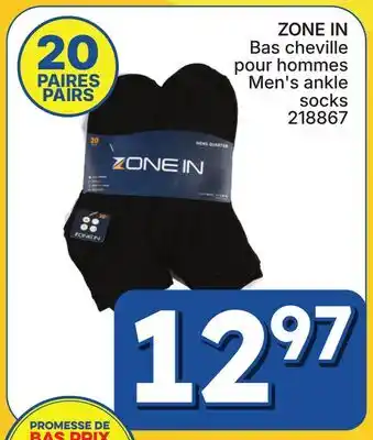 Rossy ZONE IN Men's Ankle Socks offer