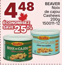 Rossy BEAVER Cashews offer