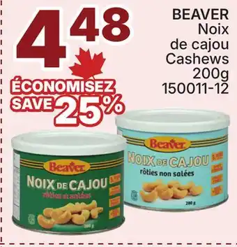 Rossy BEAVER Cashews offer